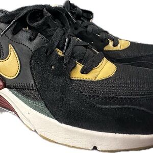 Nike Black and Yellow Sneakers